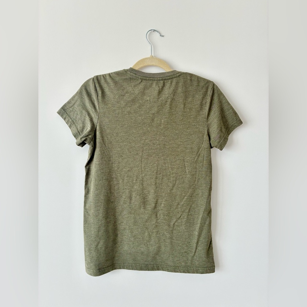 Tentree TreeBlend Forest Graphic Tee Green Crew Neck T-Shirt | Size Small - Picture 2 of 10